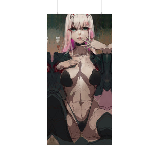 Darling in the Franxx - Zero Two - Fine Art Poster