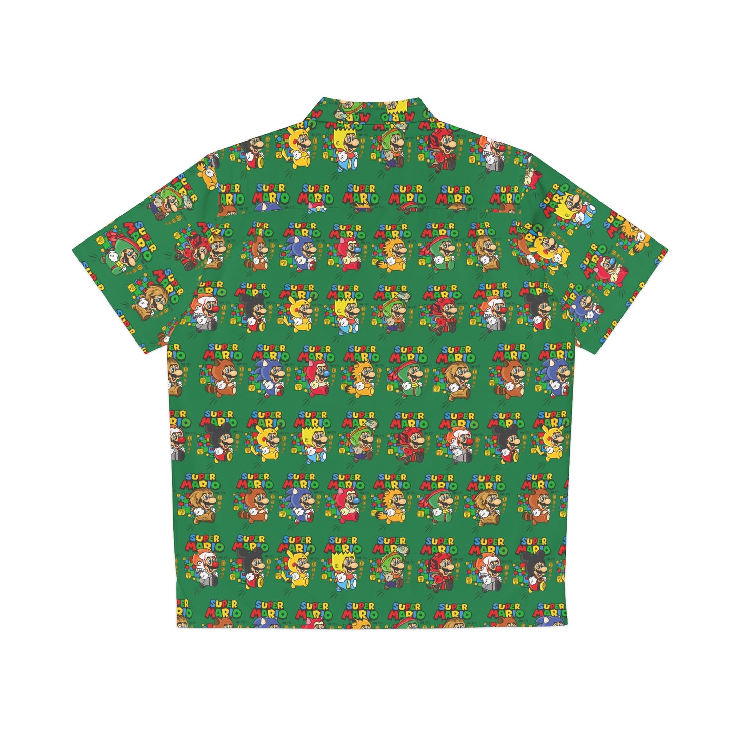 Mario - Pop Culture Powers - Kalikimaka (Christmas) Hawaiian Shirt