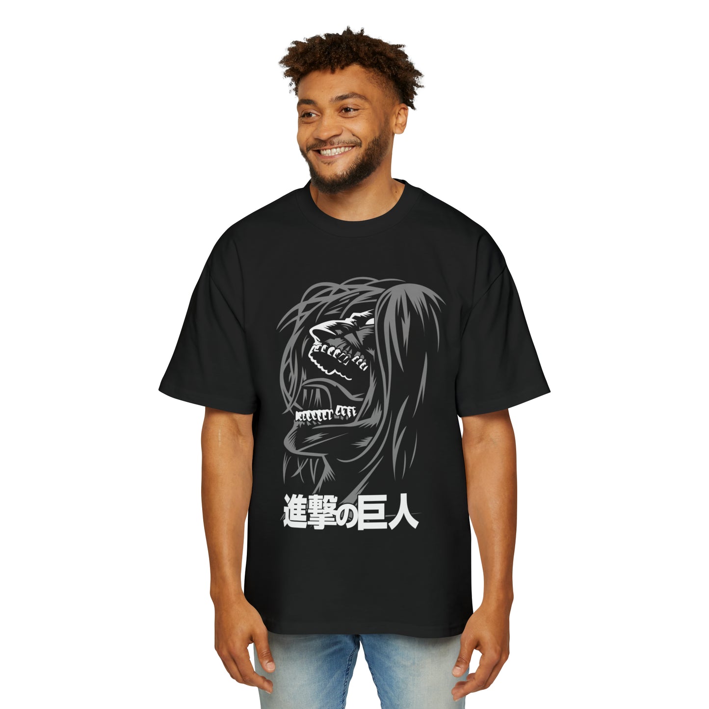 Attack on Titan - Scream - Heavy Oversized Tee