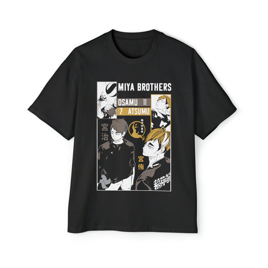 Haikyuu - Miya Brothers - Heavy Oversized Tee