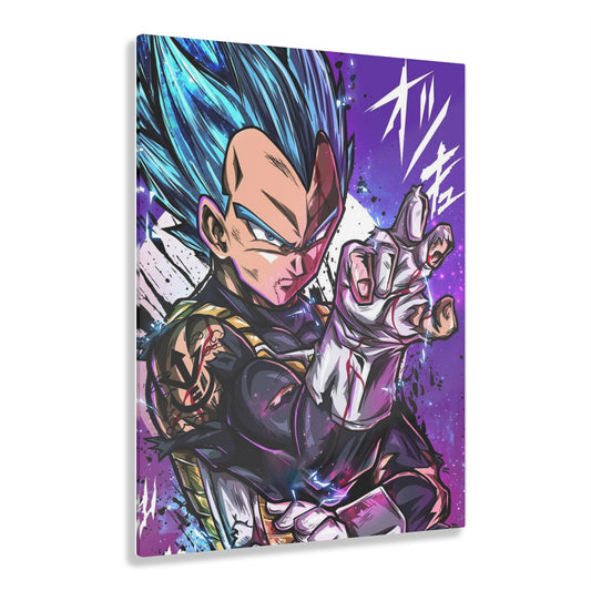 Dragon Ball - Vegeta Super Saiyan Blue - Acrylic Print