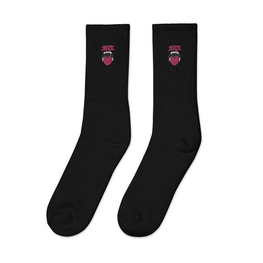 r0cean11 - Ahegao - Embroidered Socks